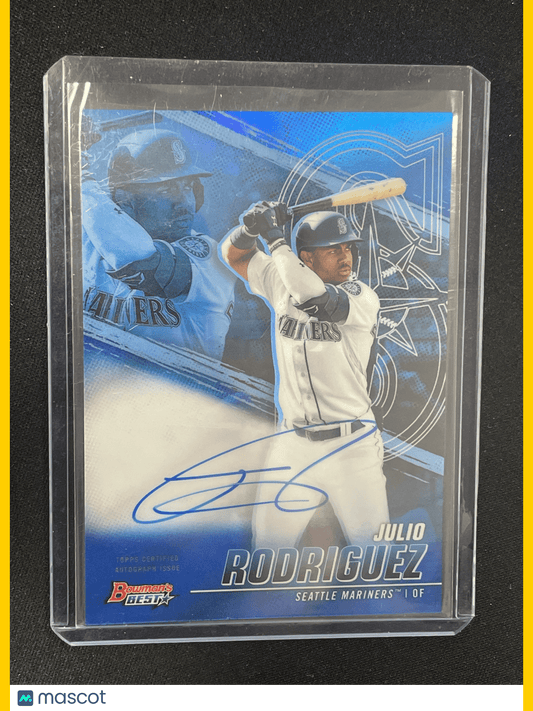 2021 Topps Bowman's Best Baseball Julio Rodriguez Autograph /150 #B21-JR