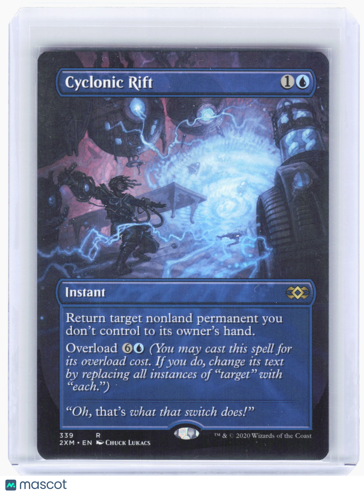 2020 Magic: The Gathering—Cyclonic Rift #339 2XM—Rare Non-Foil (Borderless)