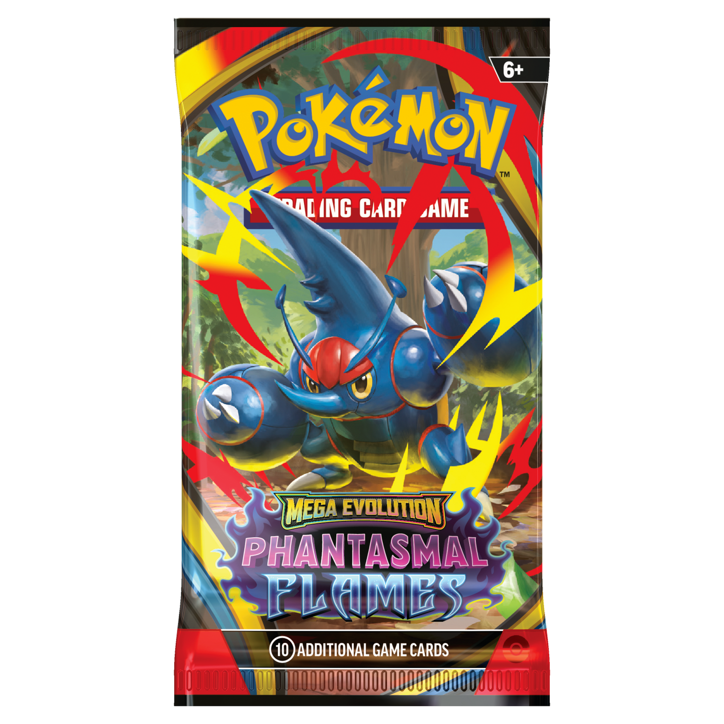 2025 Pokemon Mega Evolution Phantasmal Flames Booster Pack
