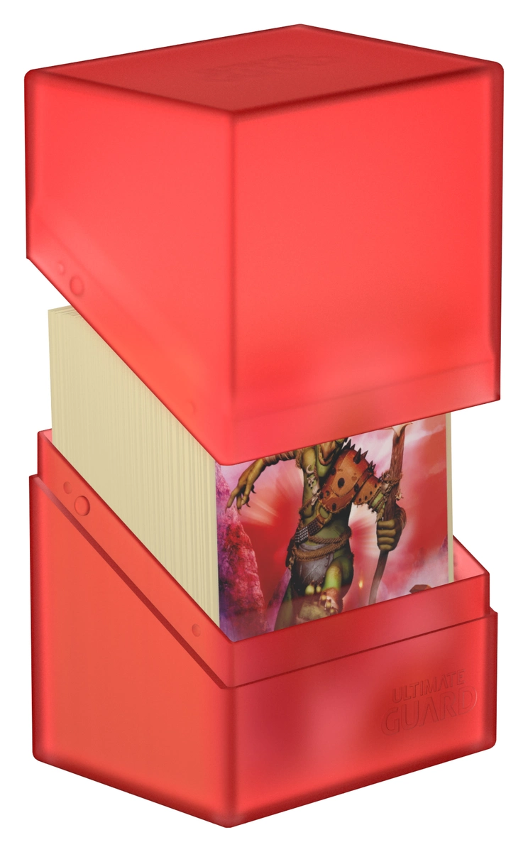 Ultimate Guard Ruby Boulder 80+ Deck Box