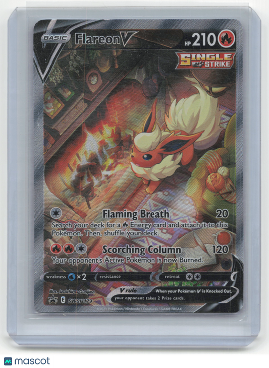 2021 Pokemon TCG Flareon V Evolving Skies #SWSH179 Promo