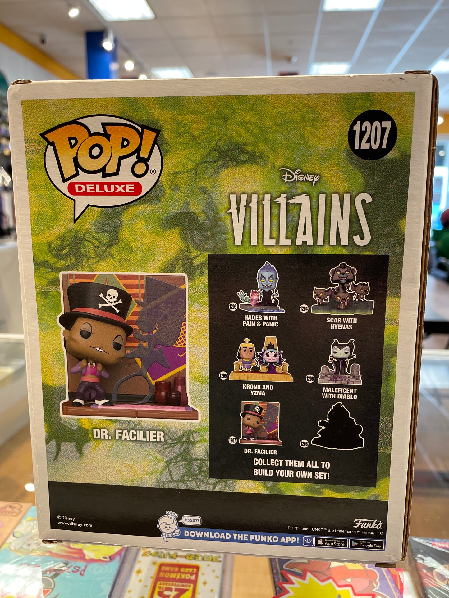 Funko Disney Villains Assemble: Dr. Facilier #1207  (Good) Hot Topic Exclusive