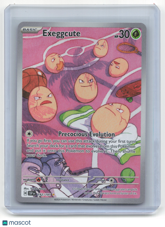 2024 Pokemon TCG Exeggcute Surging Sparks #192/191