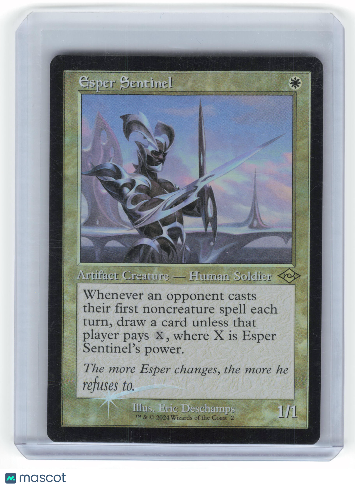 2024 Magic: The Gathering Esper Sentinel Modern Horizons 2 Timeshifts Rare #2