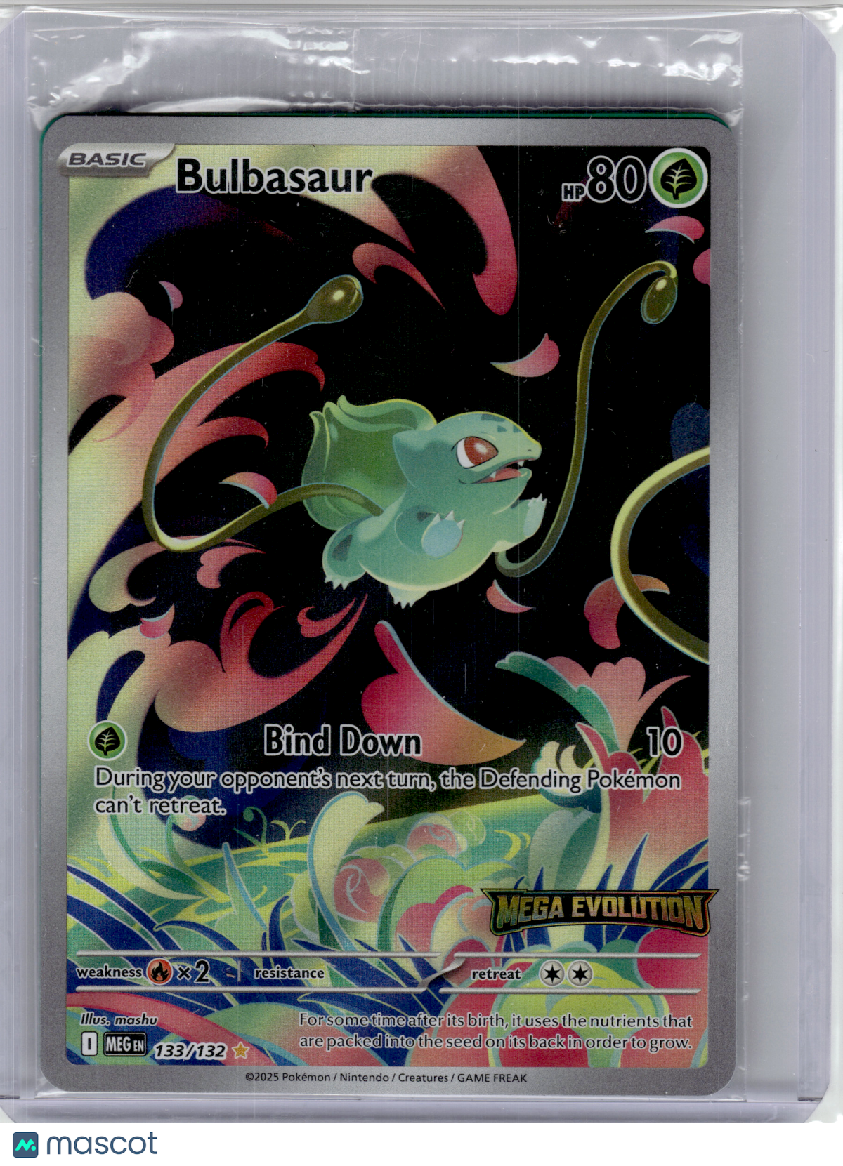 2025 Pokemon—Bulbasaur #133 Miscellaneous Cards & Products—IR Holo (Sealed)