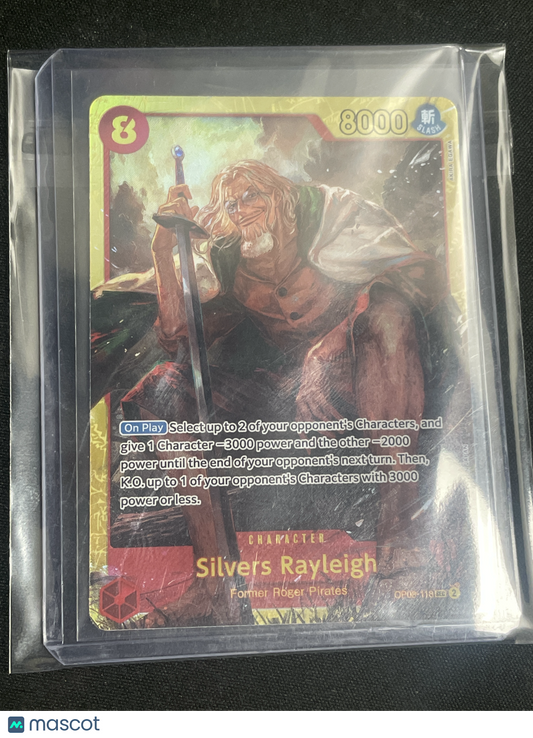 2024 One Piece CCG Silvers Rayleigh OP08 #118 Full Art