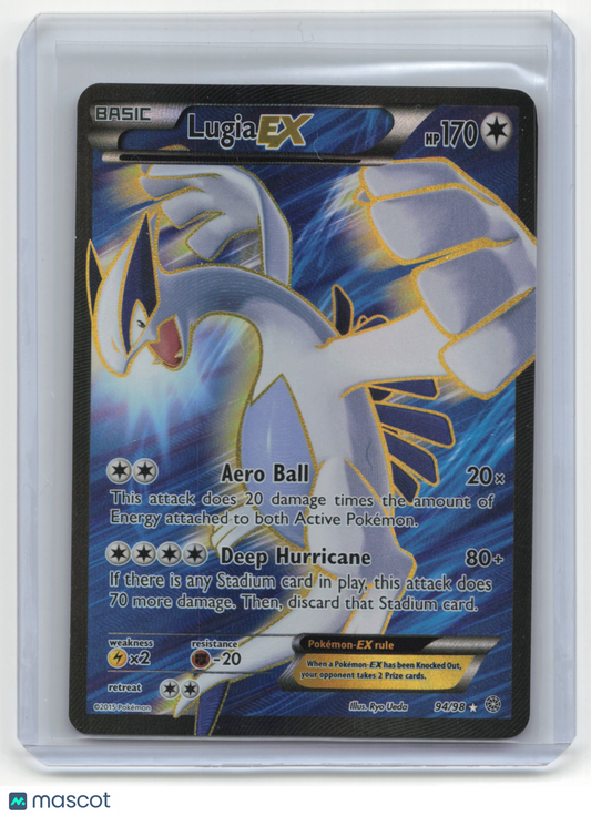 2016 Pokemon TCG Lugia ex Fates Collide #94/98