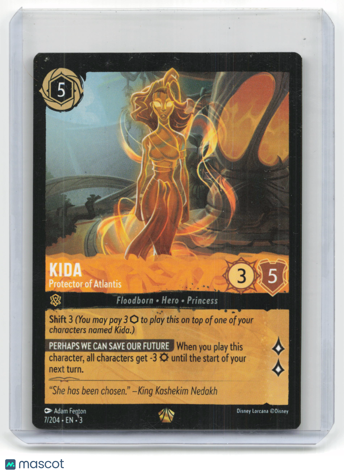 2024 Lorcana Kida Into the Inklands #7/204