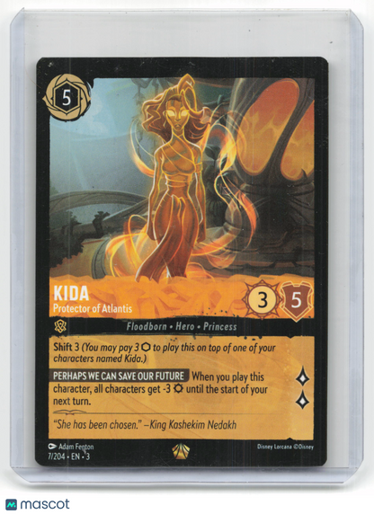 2024 Lorcana—Kida #7/204 Into the Inklands—