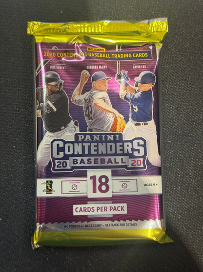 2020 Panini Contenders Baseball Hobby Pack