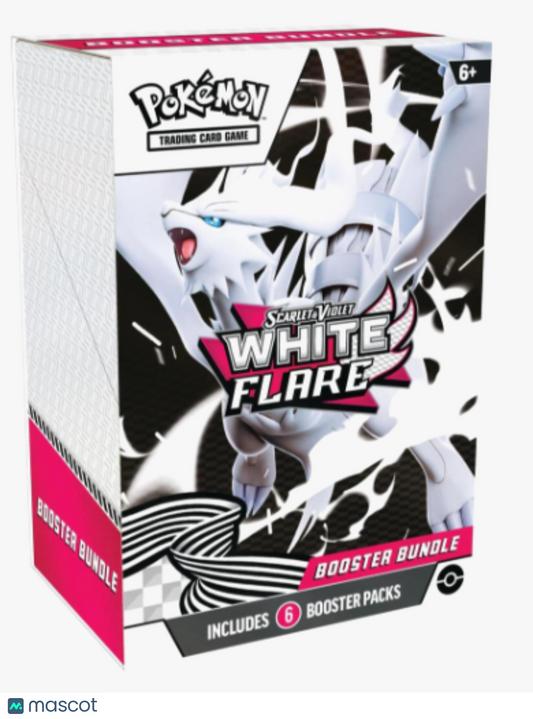 2025 Pokemon Scarlet & Violet White Flare Booster Bundle