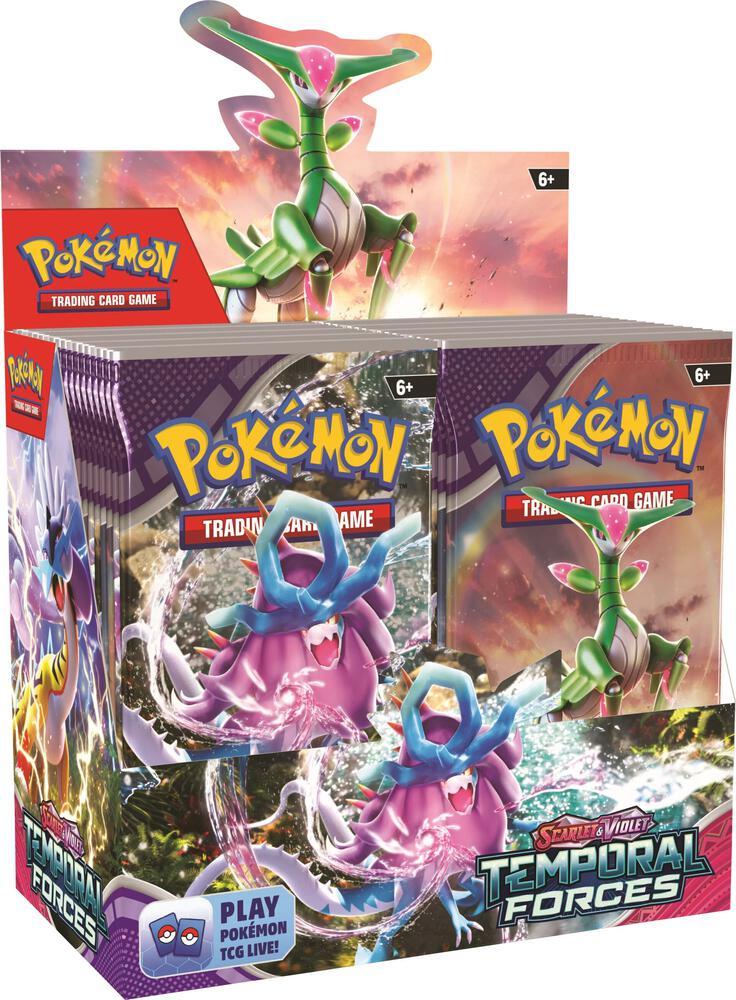 2024 Pokémon TCG: Scarlet & Violet—Temporal Forces Booster Box