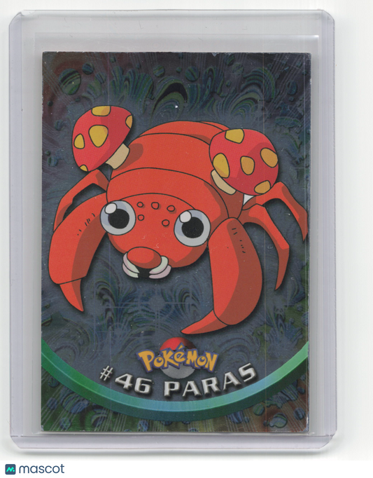 1999 Paras Topps Pokemon Series 1 #46 Near Mint