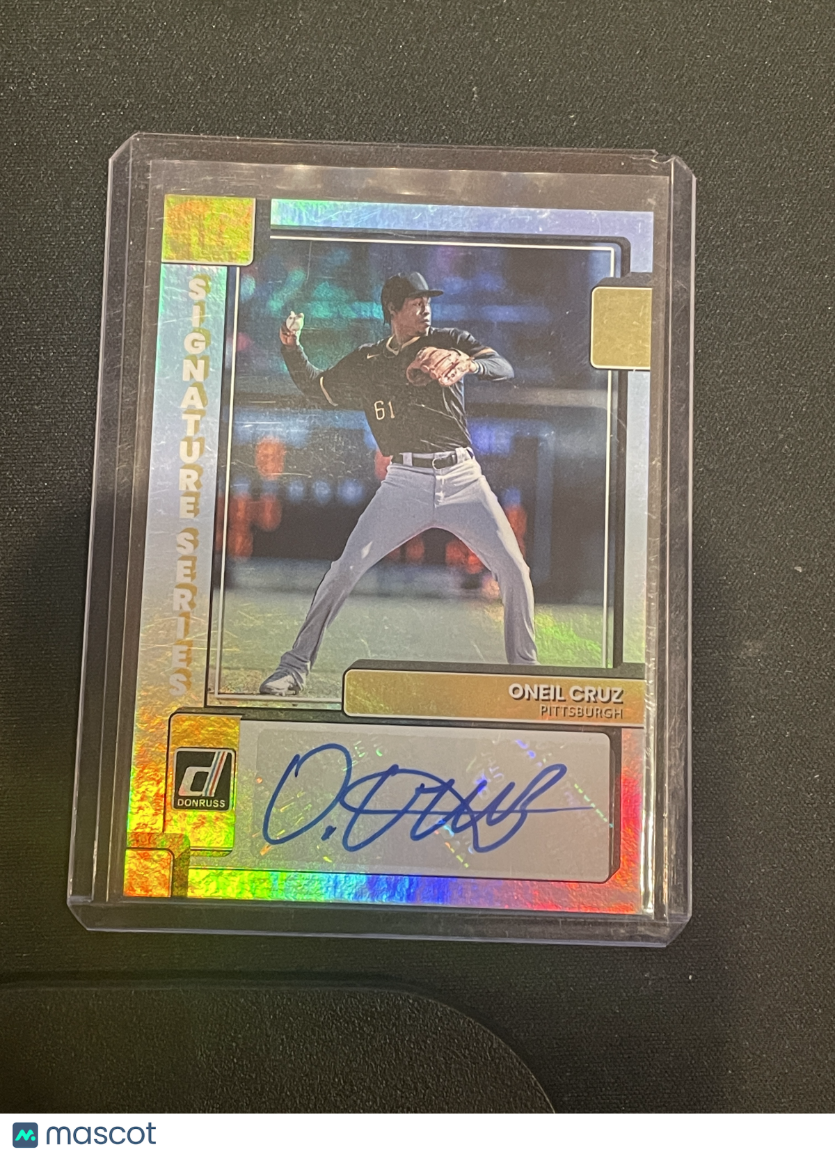 2022 Panini Donruss Baseball Oneil Cruz Autograph #SS-OC