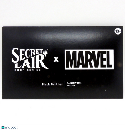 Magic: The Gathering Secret Lair x Marvel's Black Panther (Rainbow Foil Edition)