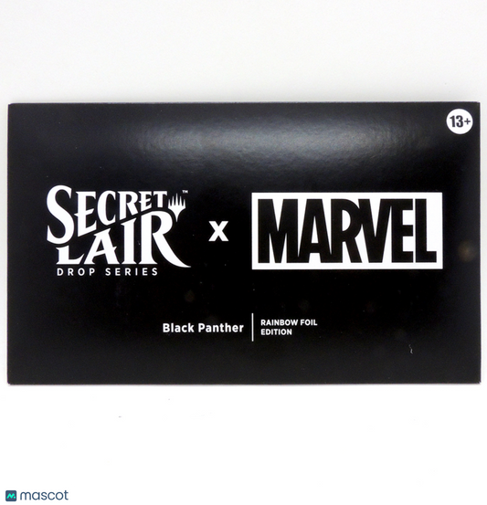 Magic: The Gathering Secret Lair x Marvel's Black Panther (Rainbow Foil Edition)
