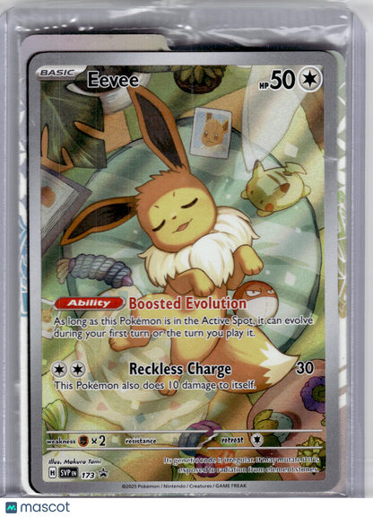 2025 Pokemon—Eevee #173 Scarlet & Violet Promo—Black Star Promo Holo [Sealed]
