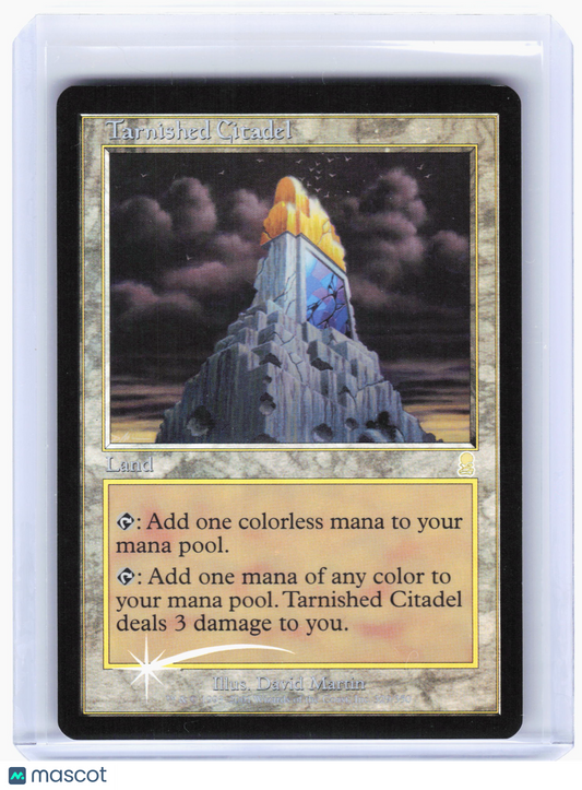 2001 Magic: The Gathering—Tarnished Citadel #329/350 Odyssey—Foil [Mod Played]