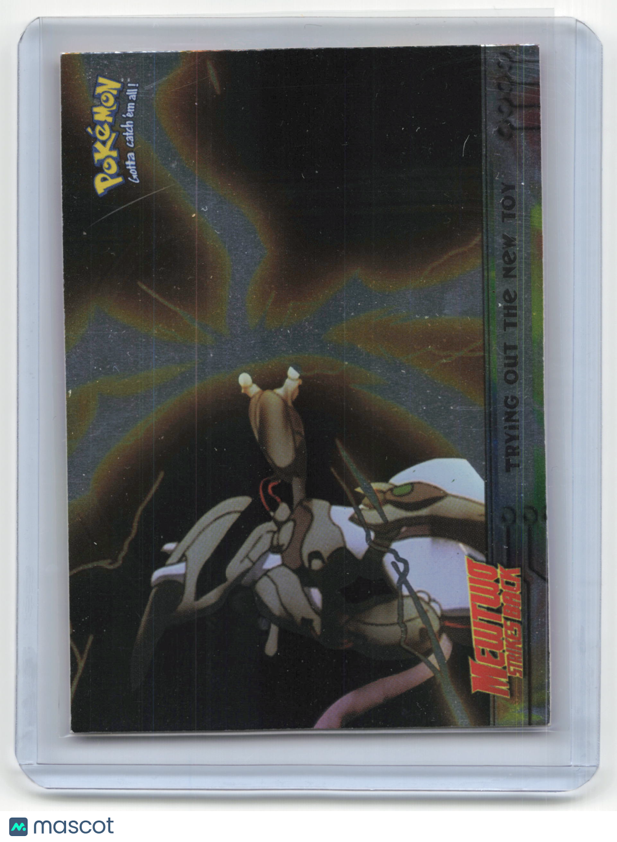 Topps Pokemon The Movie 1998 Pokemon Armored Mewtwo #7