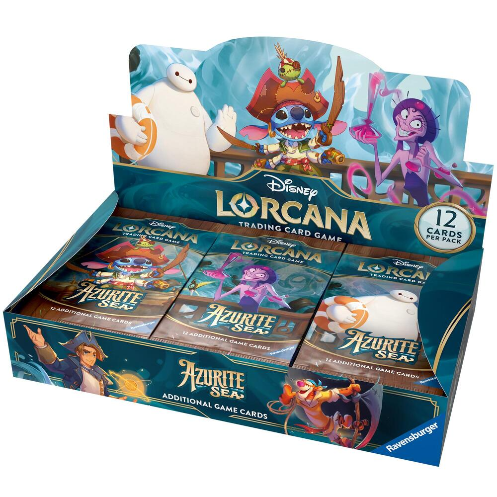2024 Disney Lorcana TCG Azurite Sea Booster Pack