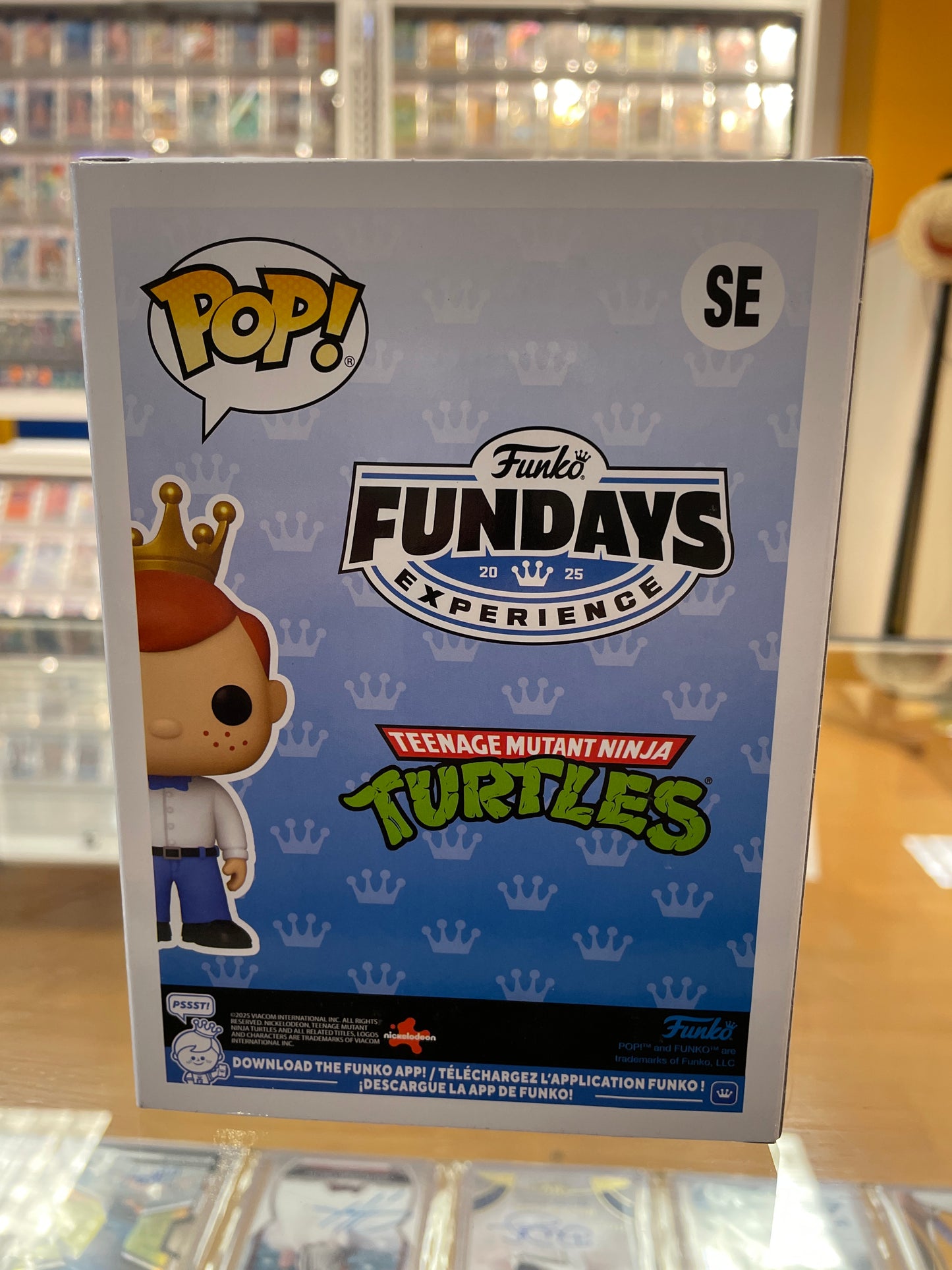 Funko Freddy Funko as Leonardo #SE (VG)Fundays Online Excl. '25, Metallic 500PCS