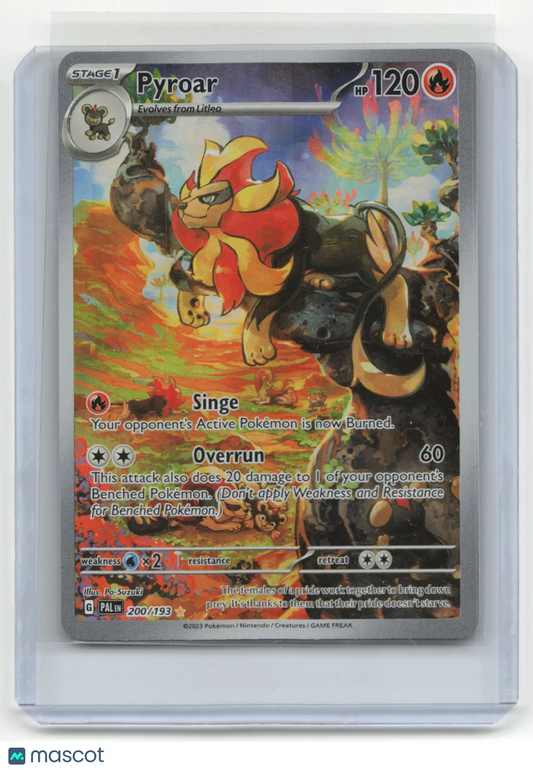 2023 Pokemon TCG Pyroar Paldea Evolved #200/193 - Papa Joey's Collectibles