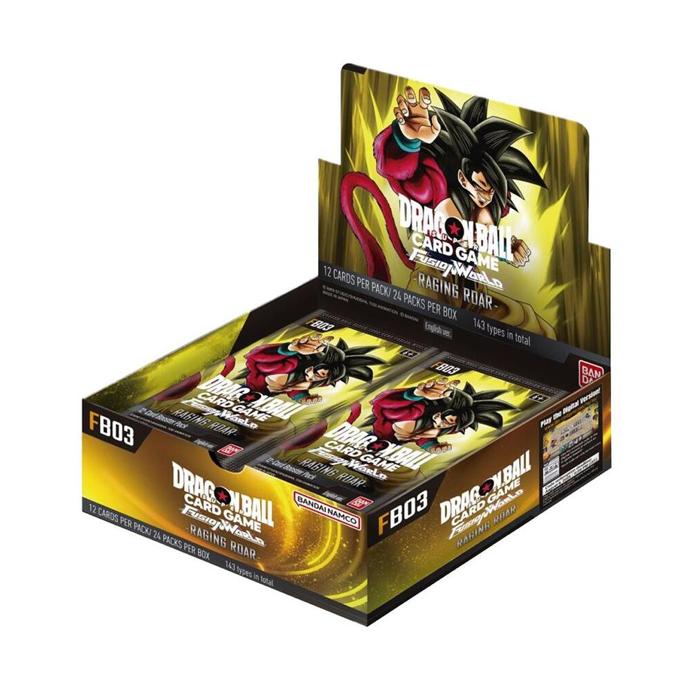 Dragon Ball Super Card Game: (FB03) Fusion World—Raging Roar Booster Pack