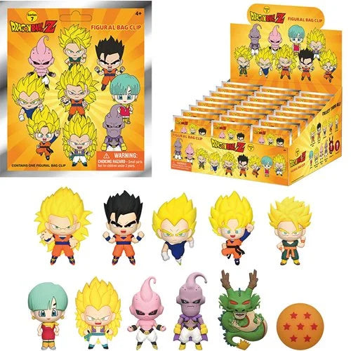 Dragon Ball Z Series 7 3D Foam Bag Clip Blind Bag