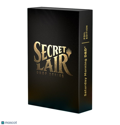 2021 Magic: The Gathering Secret Lair Drop: Saturday Morning D&D (Foil Edition)