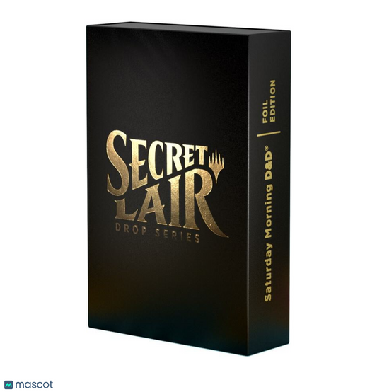 2021 Magic: The Gathering Secret Lair Drop: Saturday Morning D&D (Foil Edition)