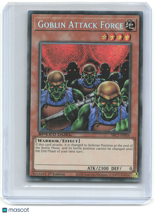 2020 Yu-Gi-Oh! Goblin Attack Force #SBC1-EN016 English - Papa Joey's Collectibles