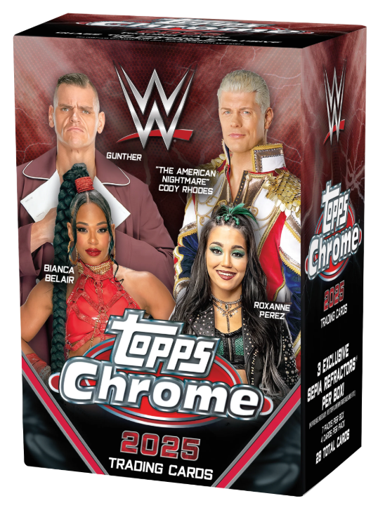 2025 Topps WWE Chrome Blaster Box