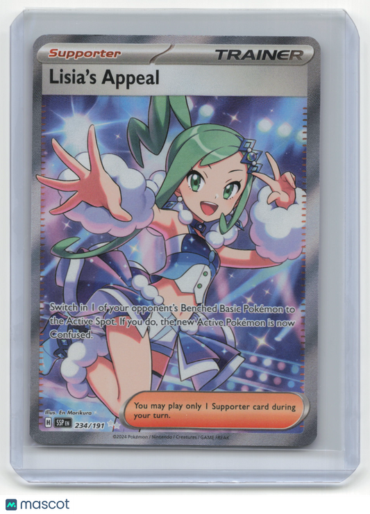 2024 Pokemon Lisia's Appeal Surging Saprks #234/191