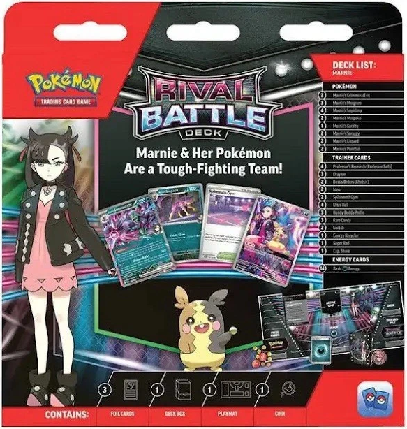 2025 Pokemon Scarlet & Violet Marnie Rival Battle Deck