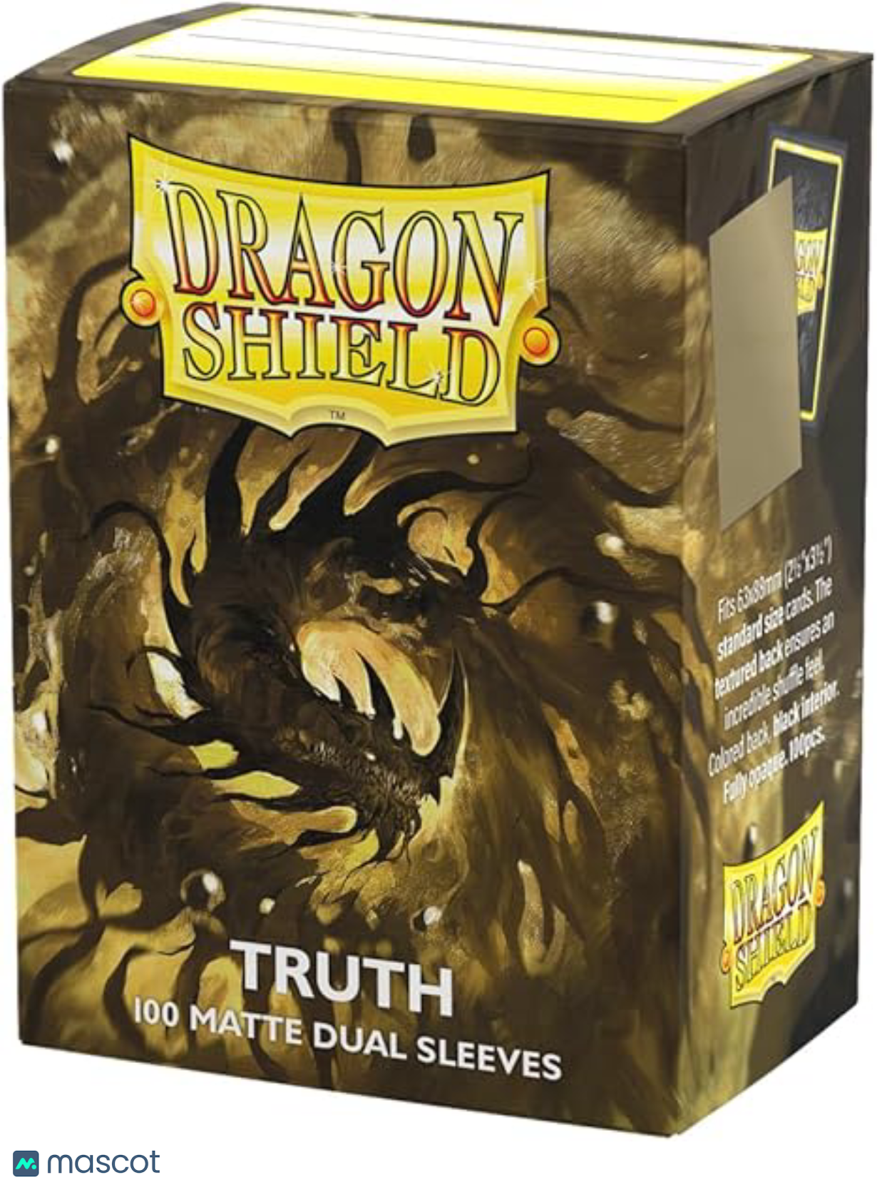 Dragon Shield Standard 20 Pt. Truth Matte Card Sleeves
