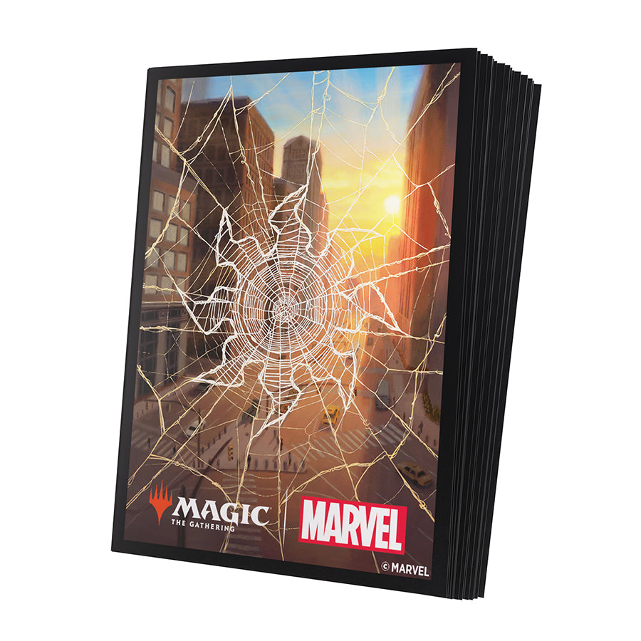 GameGenic Standard (Plains) Card Sleeves Magic: The Gathering x Spider-Man 105