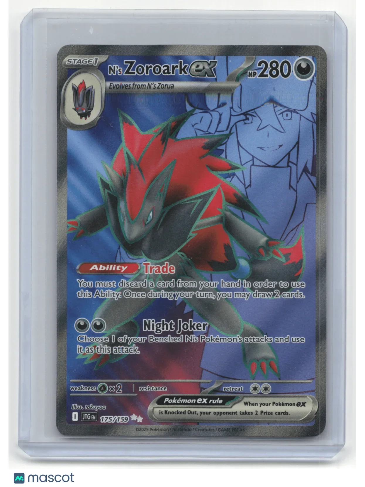 2025 Pokemon TCG Zoroark Journey Together #175/159 - Papa Joey's Collectibles