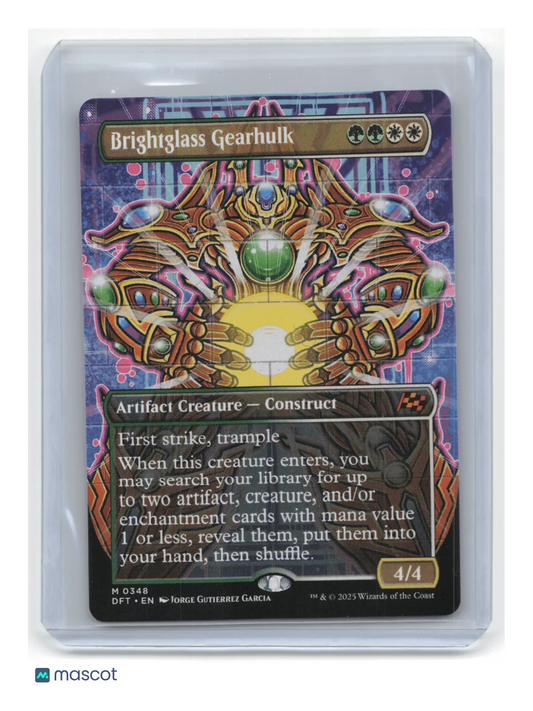 2025 Magic: The Gathering Brightglass Gearhulk Aetherdrift #0348 English - Papa Joey's Collectibles