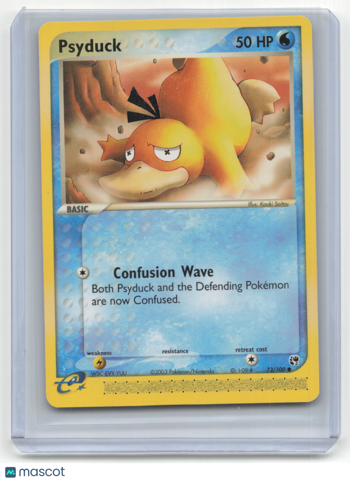 2003 Pokemon Psyduck Sandstorm #73/100 Near Mint