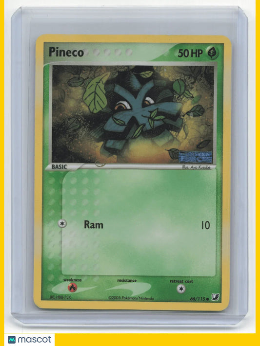 2005 Pokemon TCG Pineco Sword And Shield #66/115 English - Papa Joey's Collectibles