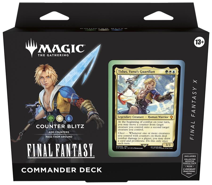 2025 Magic: The Gathering Final Fantasy Counter Blitz Commander Deck