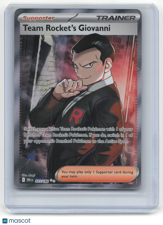 2025 Pokemon Giovanni Destined Rivals #225/182