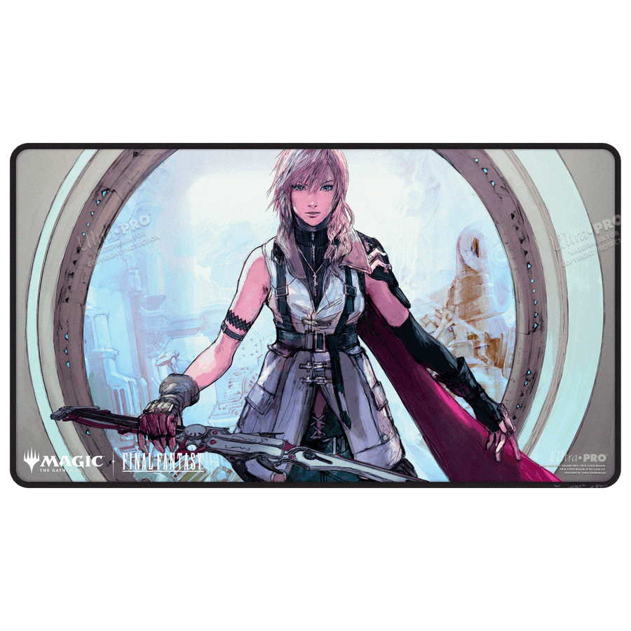 Ultra PRO | Magic: The Gathering Final Fantasy Playmat Stitched (Lightning, ...) - Papa Joey's Collectibles