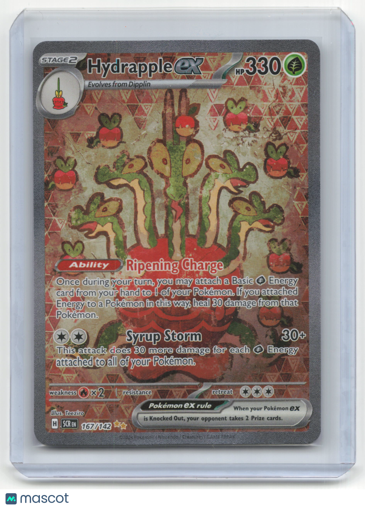 2024 Pokemon Hydrapple ex Stellar Crown #167/142