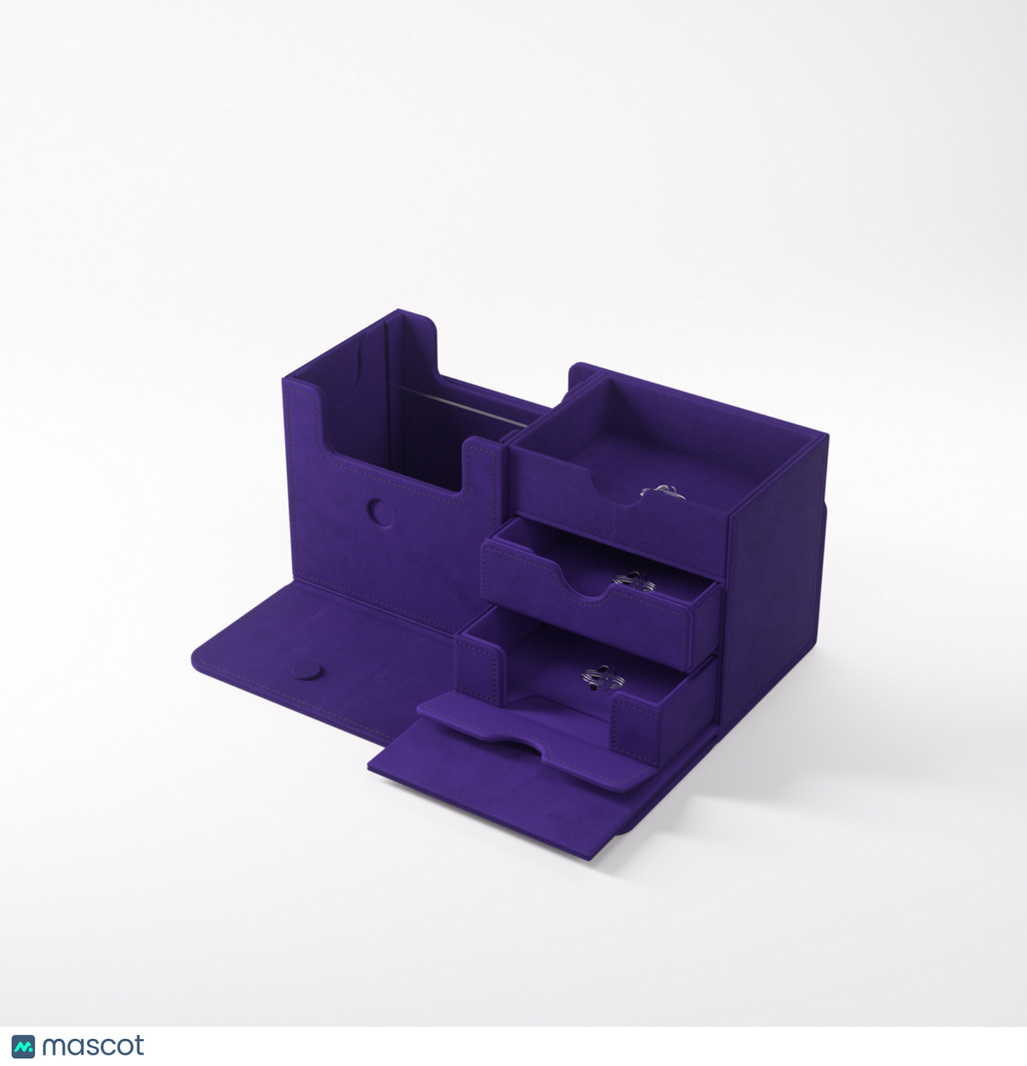 Gamegenic The Academic 133+ XL Convertible Purple Deck Box