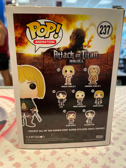 POP! Animation—Attack on Titan—Armin Arlelt #237—(F.Y.E Exclusive)