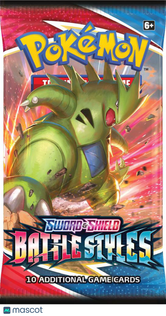2021 pokemon Sword & Shield Battle Styles Booster Pack