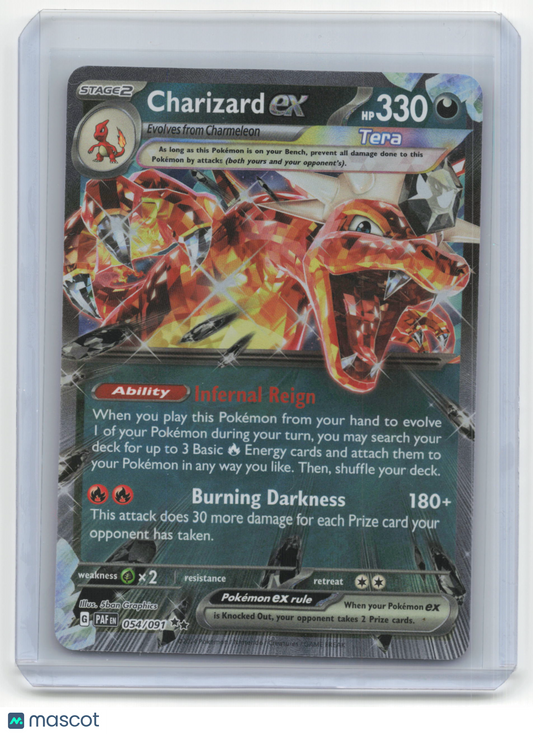 2023 Pokemon Charizard EX Obsidian Flames #054/091