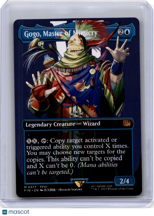 2025 Magic: The Gathering Gogo, Master of Mimicry Final Fantasy #M 0377