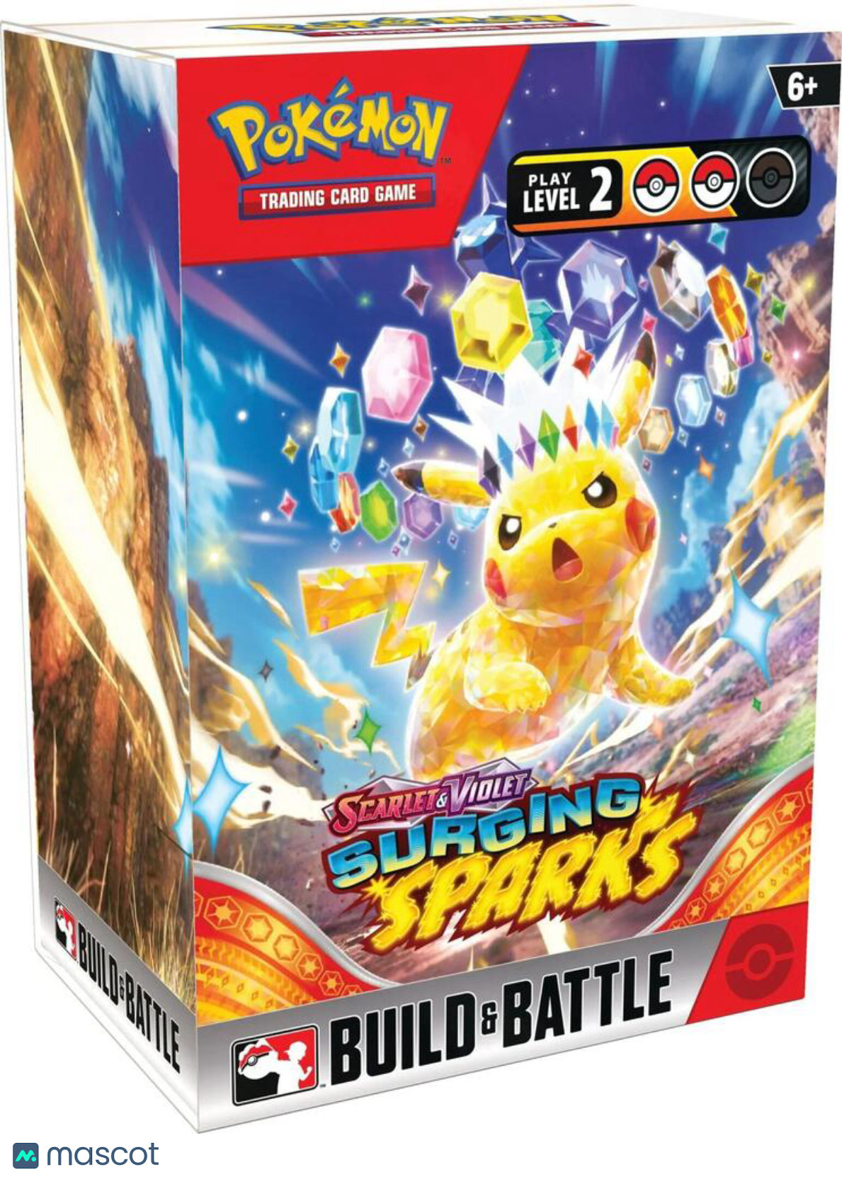 2024 Pokemon Scarlet & Violet Surging Sparks Build & Battle